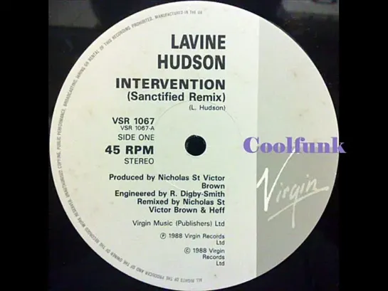 Lavine Hudson - Intervention (12  Sanctified Remix)