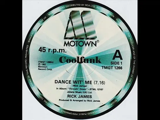 Rick James - Dance Wit Me (12 Inch 1982)