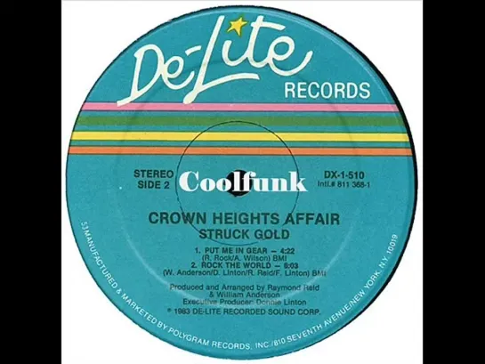 Crown Heights Affair - Rock The World (1983)