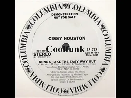 Cissy Houston - Gonna Take The Easy Way Out (12  Disco 1980)