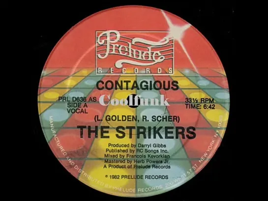 The Strikers - Contagious (12 Inch 1982)