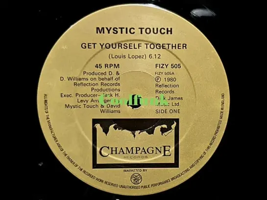 Mystic Touch - Get Yourself Together (12 Inch 1980)