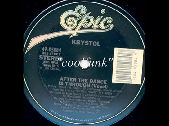 Krystol - After The Dance Is Through (12  Electro Disco-Funk 1984)