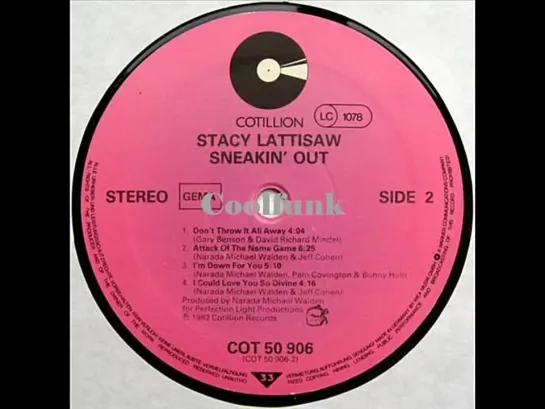 Stacy Lattisaw - Im Down For You (1982)