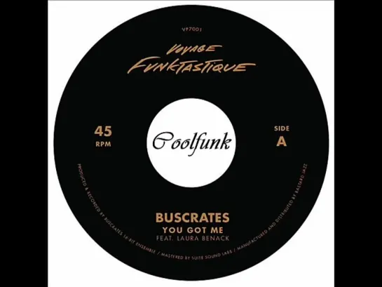 Buscrates Feat. Laura Benack - You Got Me (Boogie-Funk 2018)