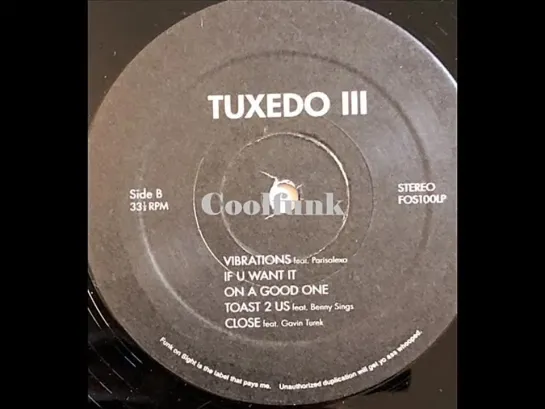 Tuxedo - If U Want It (Modern Funk)