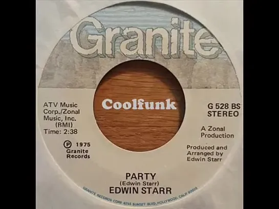 Edwin Starr - Party (Funk 1975)