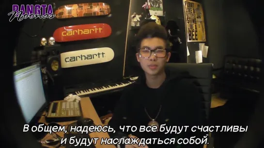 [RUS SUB] 130228 RAP MONSTER / 130228 Рэп Монстр