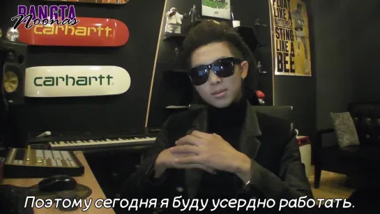 [RUS SUB] 130108 RAP MONSTER / 130108 Рэп Монстр