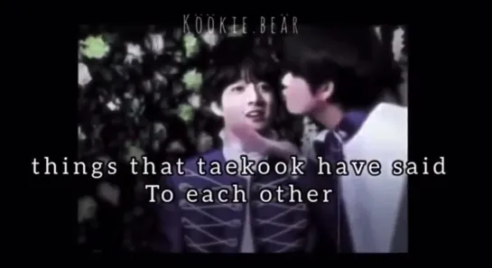 Taekook in my heart