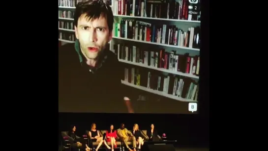 David Tennant Skypes In To Marvel's Jessica Jones Netflix FYC Panel