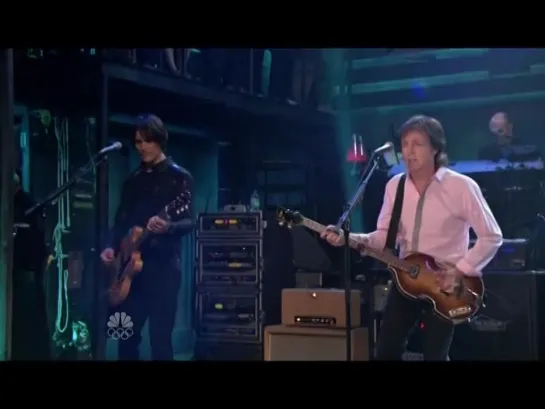 Paul McCartney – Save Us (4/6) Late Night with Jimmy Fallon (2013.010.07)