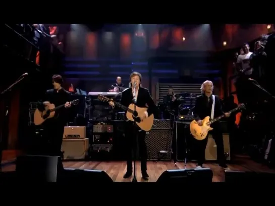 Paul McCartney – We Can Work It Out (4/7) Mini online concert for Late Night with Jimmy Fallon (2013.010.07)