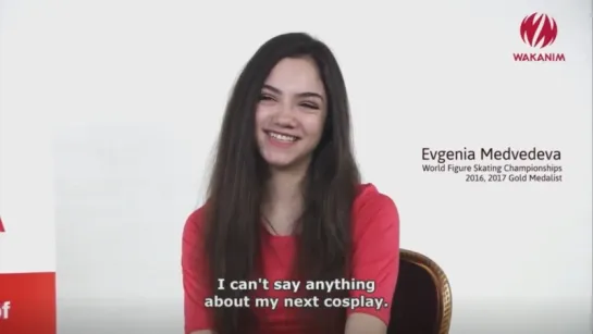 WAKANIM: Evgenia Medvedeva about Anime | Евгения Медведева рассказывает о своей любви к японскому аниме