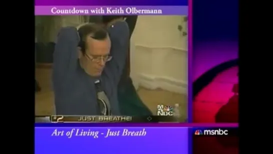 Art of Living on MSNBC with Keith Olbermann