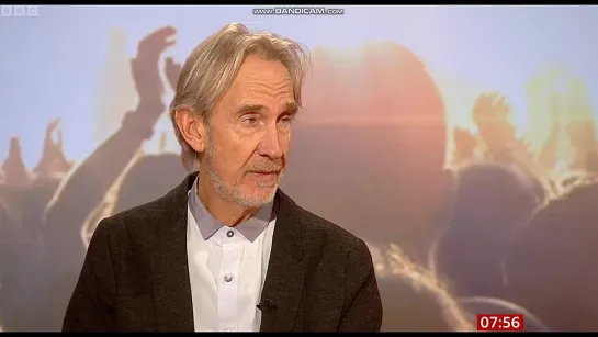 Mike Rutherford interviewed pre-8am on BBC Breakfast, Thursday 9th March 2023