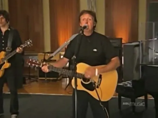 Paul McCartney – Friends To Go (5/7) Sessions @ AOL (2005)