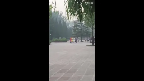 [FANCAM] 150908 Luhan shooting @ Running Man China