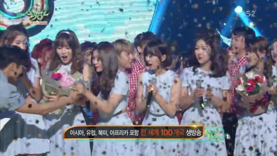 [Today Winner] 160722 GFriend (여자친구) 1위 수상 Win  Encore (엔딩) @ 뮤직뱅크 Music Bank [1080p]