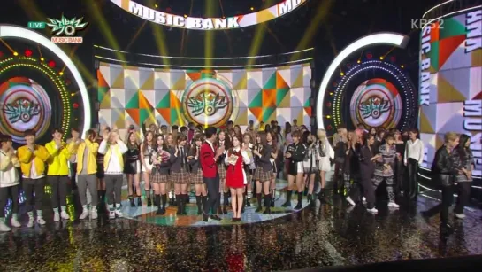 [GFrind 14th Win] 160226 GFRIEND Music Bank #1 Rough (1st Quadruple Crown)