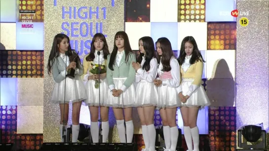 160114 GFRIEND @ The 25th Seoul Music Awards