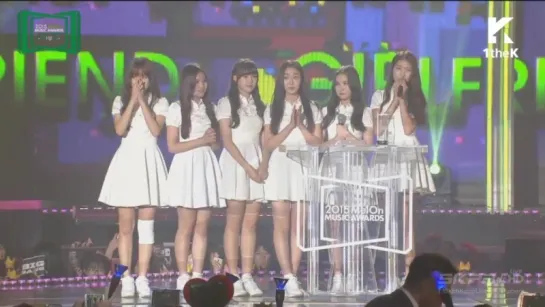 151107 GFriend - Best New Female Artists @ MelOn Music Awards 2015