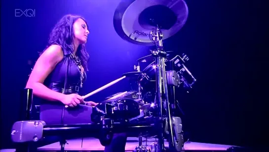 Milk Inc - Linda On Drums Played-A-Live-La Vache HD