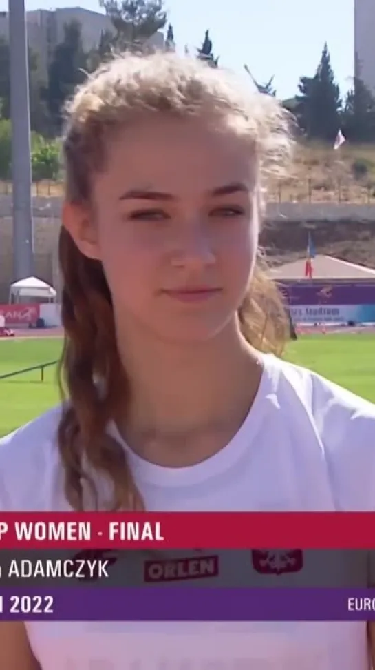 Julia Adamczyk Womens Long Jump - European Athletics U18 Championships 2022