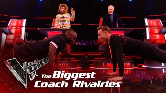 The Biggest Coach Rivalries! (The Voice UK 2019)