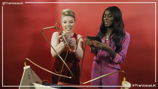 Moya Plays The Steady Hand Game! (The Voice UK 2019)