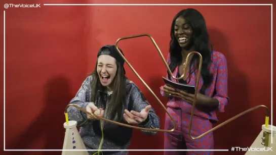 Deana Walmsley Plays The Steady Hand Game! (The Voice UK 2019)