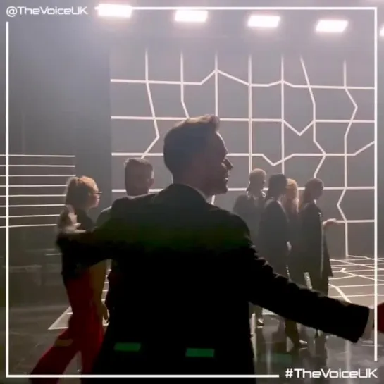 Behind the scenes of the launch (The Voice UK 2019)