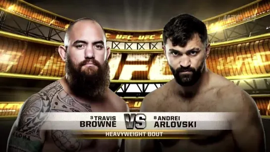 Crazy fight UFC 187 - Andrei Arlovski vs Travis Browne