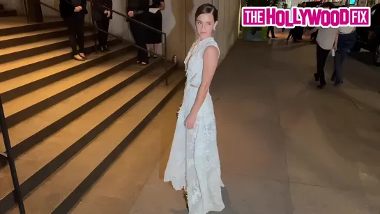 Emma Watson From Harry Potter Arrives At The Kering Foundation Caring For Women Dinner In New York