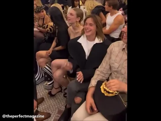 Emma Watson at the Paris Fashion Week [July 04, 2022]