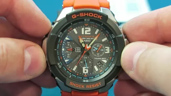 [KOMERS_06] Обзор и настройка часов Casio G-shock GW-3000M-4A [5121]