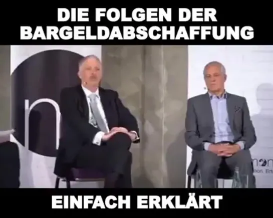 Folgen der Bargeldabschaffung