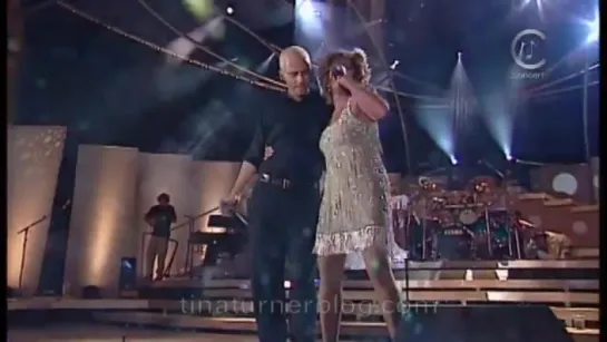 Tina Turner  Eros Ramazzotti - Cose Della Vita Live - Munich 1998 (HD 720p)