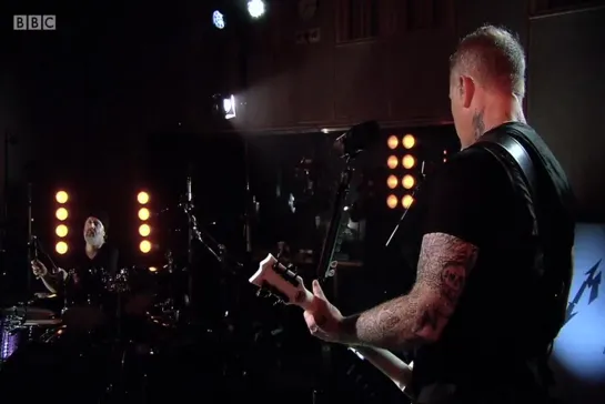 Metallica 2016-11-17 BBC Radio 1 Rock Show Session Maida Vale Studios London UK