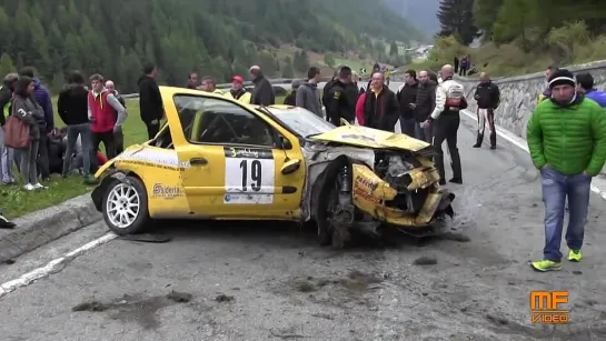 проишэствие / Jolly Rally Valle d'Aosta 2014 - Big crash