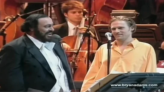 Luciano Pavarotti & Bryan Adams - 'O Sole Mio