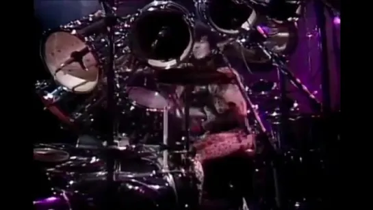 ERIC CARR Drum Solo Young and Wasted Live KISS 1984 Animalize TOUR 480P