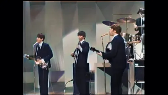 The Beatles 1963.12.07 Empire Theatre, Liverpool - It's The Beatles TV Broadcast (Colorized)