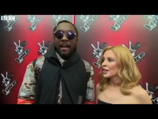 BBC News: Kylie Minogue and Will.i.am talk about this year's The Voice