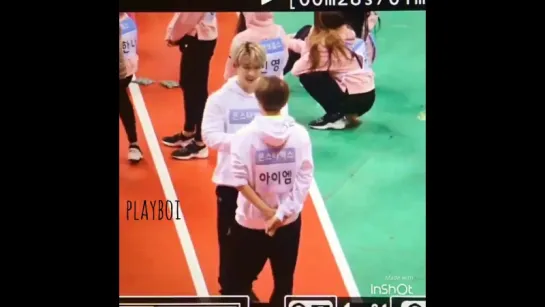 [VK][16.01.2017] Wonho & I.M & Minhyuk @ ISAC 2017 (Idol Star Athletics Championships)