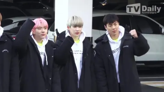 [VK][16.01.2017] TV DAILY - Monsta X cut @ ISAC 2017 (Idol Star Athletics Championships)