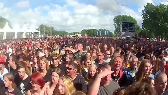 Epica - The Second Stone. PARKPOP festival. Netherlands. The Hague. 06-29-2014