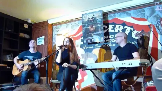 epica(2014) storm the sorrow acoustic @ recordstore Concerto amsterdam 01-05-2014