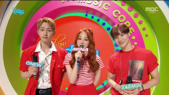 180623 MC Onew и Taemin @ Music Core