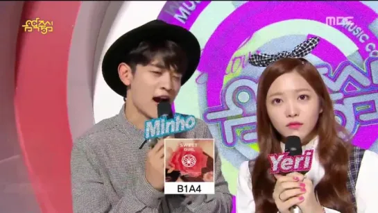 150905 MC MINHO @ Music Core